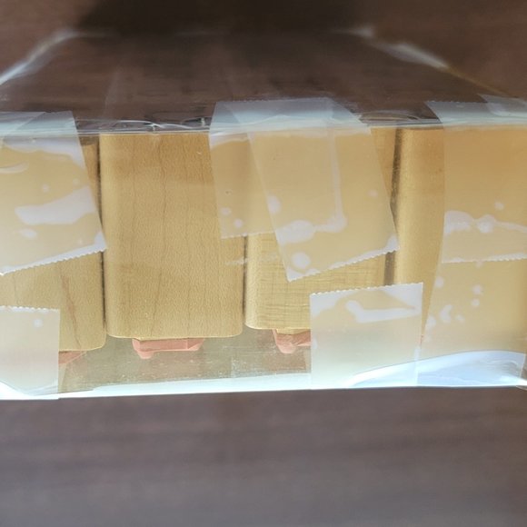 Close to My Heart Wood Mounted Stamp Set Alphabet Craft Crafting Stamping 28 pc - Picture 3 of 6